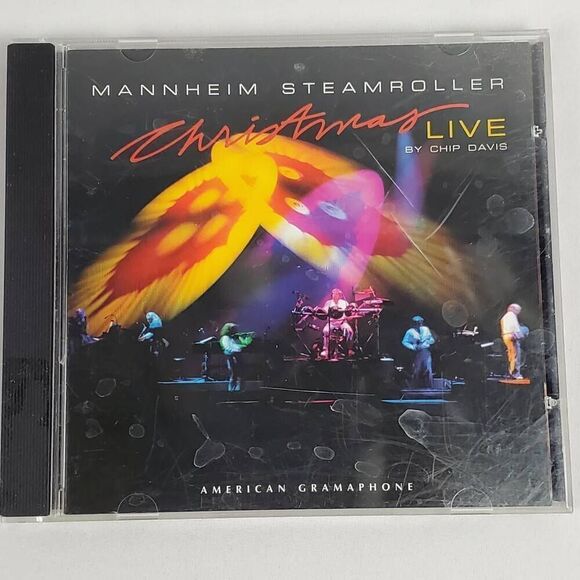 ΜΑΝΝΗΕΙΜ STEAMROLLER: Christmas LIVE BY CHIP DAVIS [1997, CD] - Picture 1 of 5